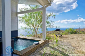 Villa élégante avec vue sur mer et montagne au Carbet